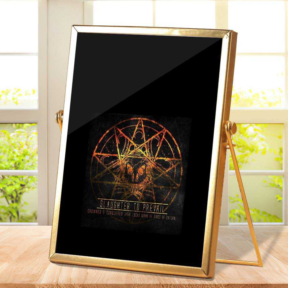 Slaughter To Prevail Plaque Classic Celebrity Plaque Misery Sermon by Slaughter To Prevail Plaque with Golden Frame