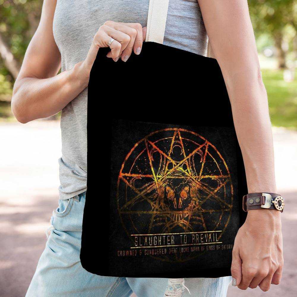 Slaughter To Prevail Totebag Classic Celebrity Totebag Misery Sermon Totebag