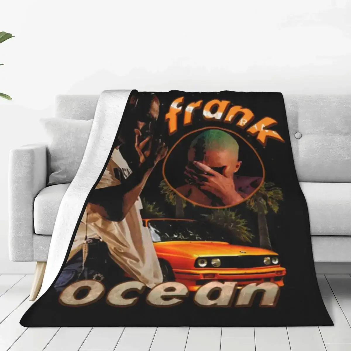 Frank Ocean Flannel Blankets