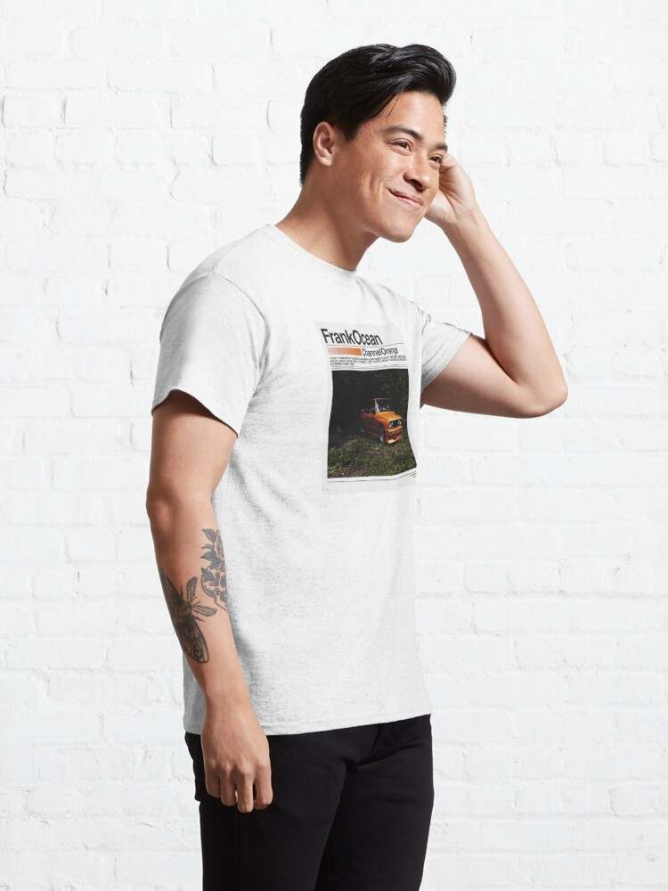 Orange Car Classic T-Shirt Frank Ocean T-shirt Tee Shirt Design#6
