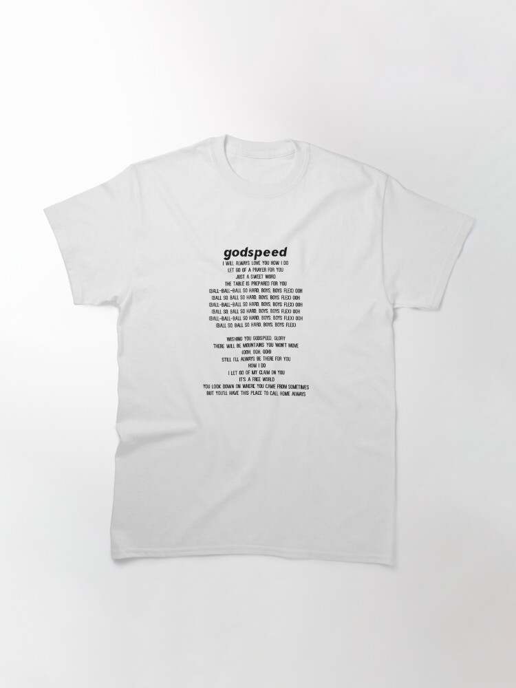 Godspeed Frank Ocean T-shirt Frank Ocean T-shirt Designer T-shirt#3