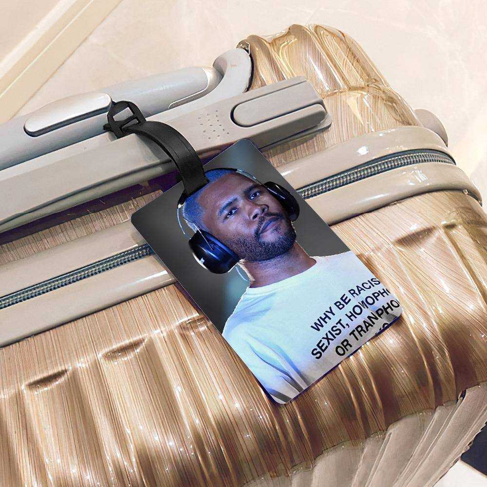 Frank Ocean Luggage Tag Classic Celebrity Luggage Tag New Song In My Room by Frank Ocean Luggage Tag
