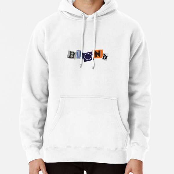 Blond Magazine Letters Pullover Hoodie Highest Quality Hoodie Stylish And Comfortable#3