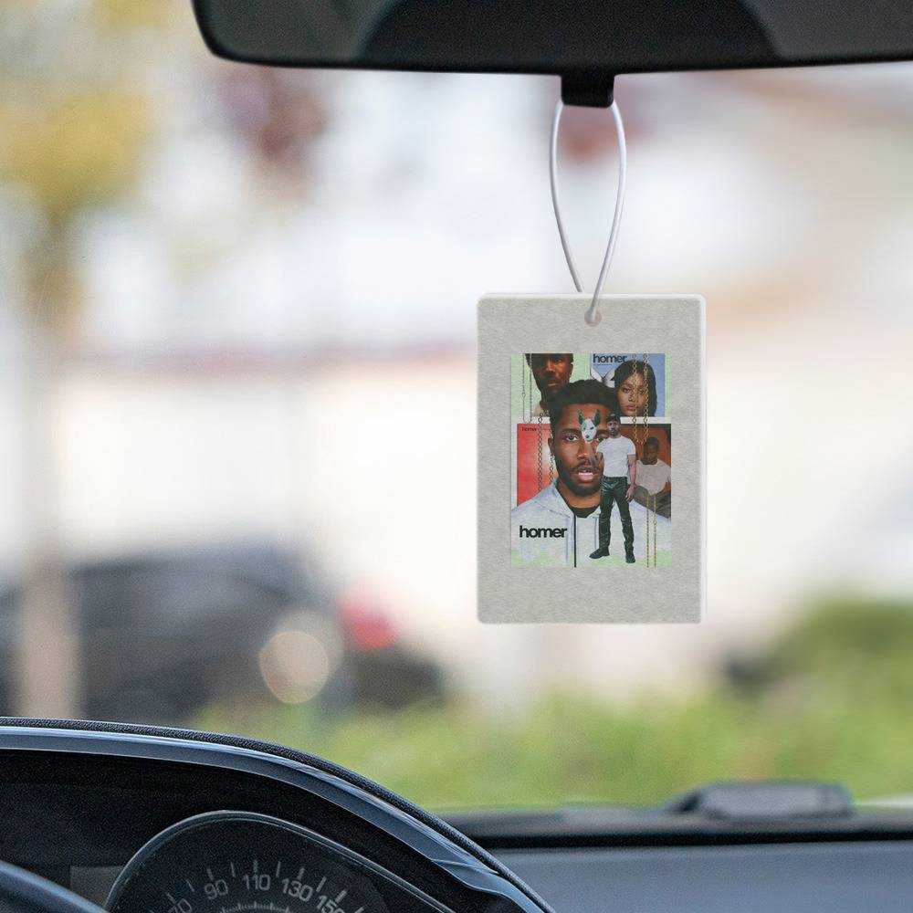Frank Ocean Car Air Freshener Car Hanging Accessoires Gifts for Frank Ocean Fans Homer Collage Air Freshener