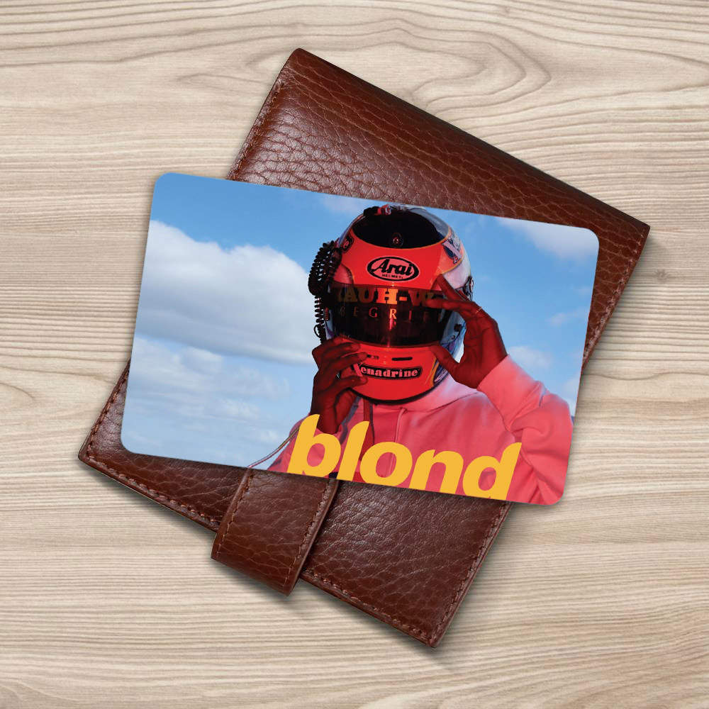 Frank Ocean Wallet Insert Card Classic Celebrity Wallet Insert Card Frank Ocean Blond by Frank Ocean Wallet Insert Card Blonded / Blonde / Blond