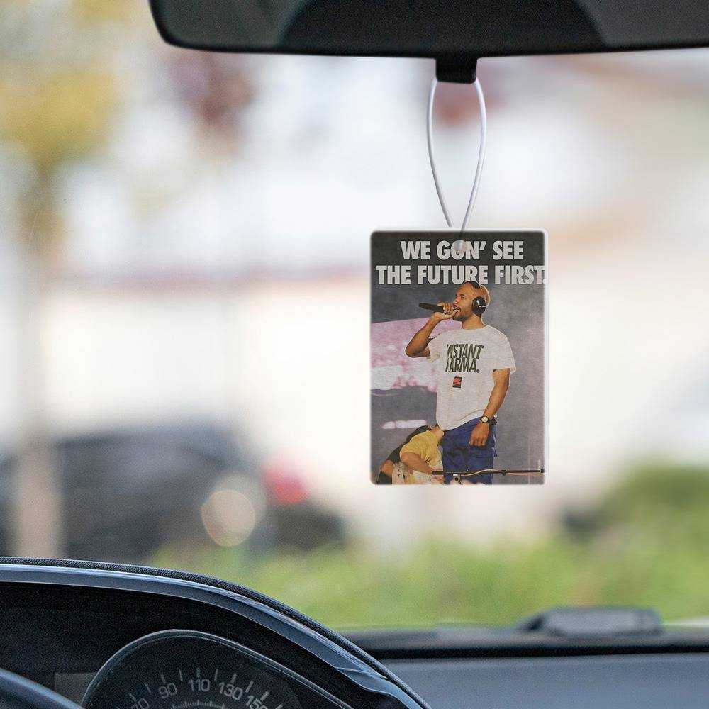 Frank Ocean Car Air Freshener Car Hanging Accessoires Gifts for Frank Ocean Fans We Gon See The Future First Air Freshener