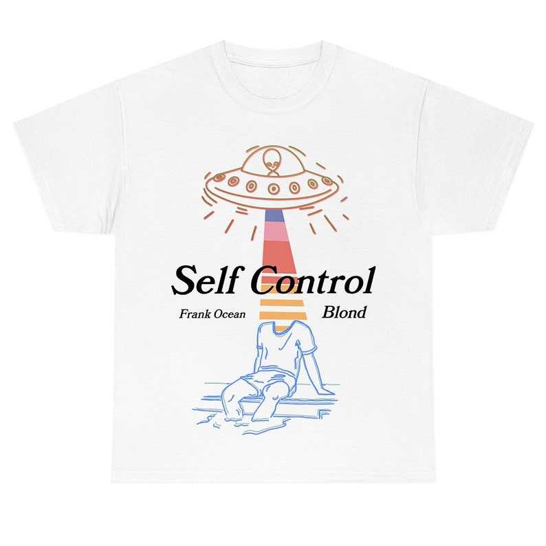 Frank Ocean UFO Self Control Shirt Frank Ocean T-shirt Designer T-shirt#1
