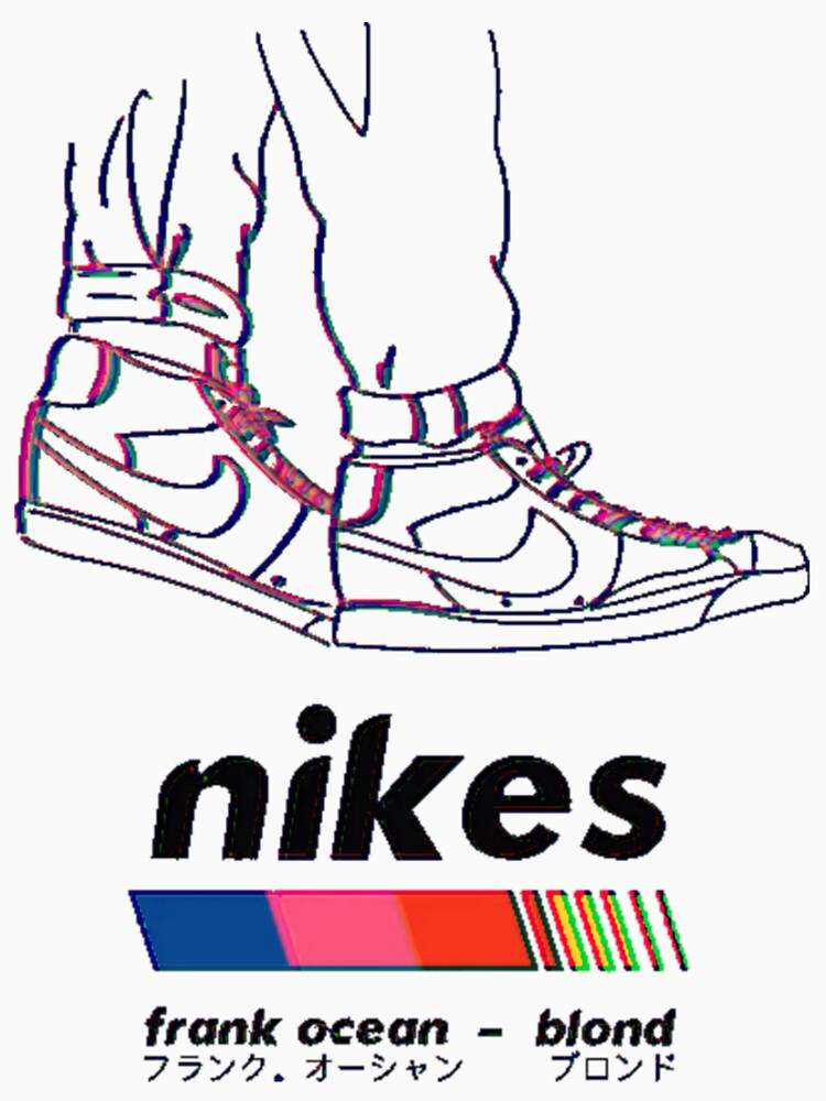 Frank Ocean Blonde Nikes Hoodie Frank Ocean Hoodie Gift for Fans#3