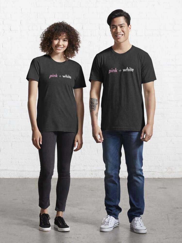 Pink and White Frank Ocean Eaaential T-shirt Frank Ocean T-shirt Designer T-shirt#4