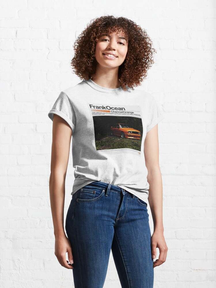 Orange Car Classic T-Shirt Frank Ocean T-shirt Tee Shirt Design#5