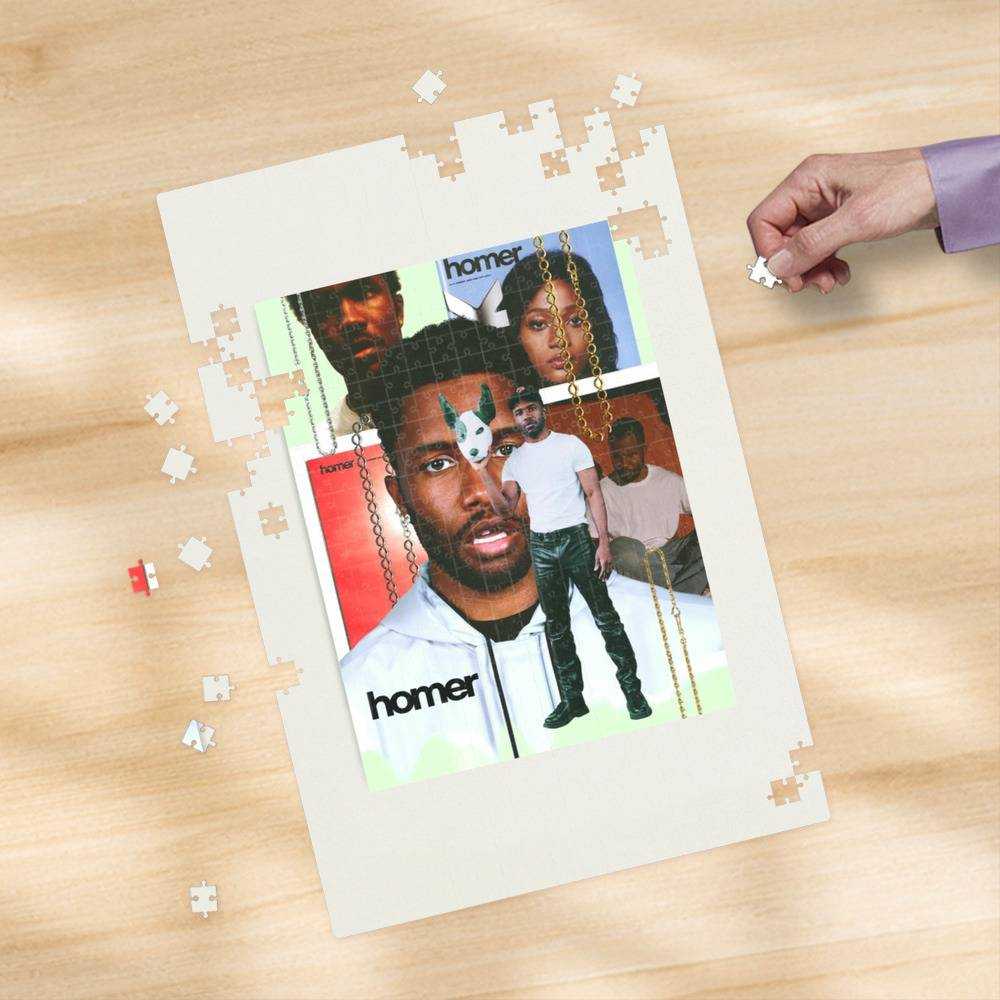Frank Ocean Puzzle Homer Collage Puzzle