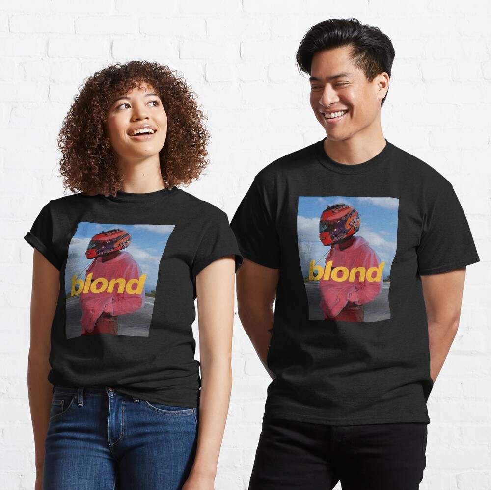 Frank Ocean Blond Helm Classic T-Shirt Frank Ocean T-shirt Tee Shirt Design Blonded / Blonde / Blond T-shirts Shirts