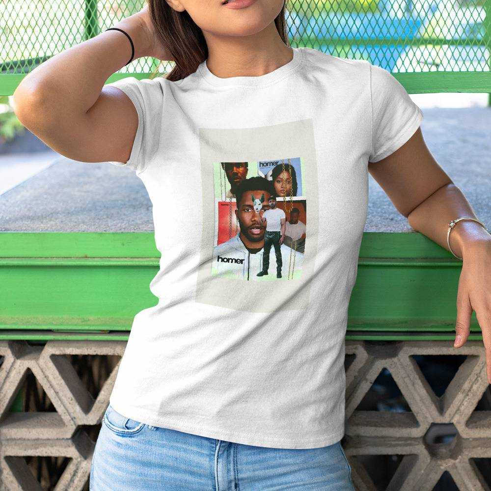 Frank Ocean T-shirt Homer Collage T-shirt T-shirts Shirts
