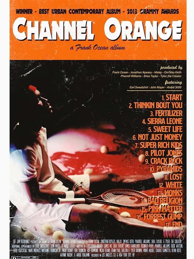Channel Orange Album Pullover Hoodie Frank Ocean Hoodie A Unique Gift Idea#4