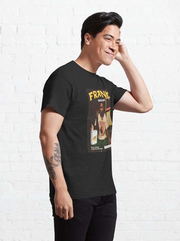 Black She Working Classic T-Shirt Frank Ocean T-shirt Tee Shirt Design#5