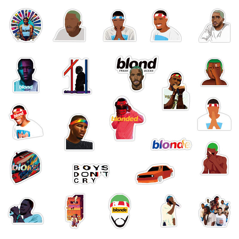 50 pcs Frank Ocean Blonde Sticker#5