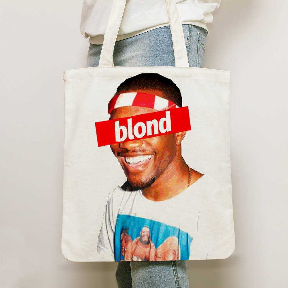 Frank Ocean Totebag Classic Celebrity Totebag Blond Blonde Endless Hip Hop Rap Totebag Blonded / Blonde / Blond