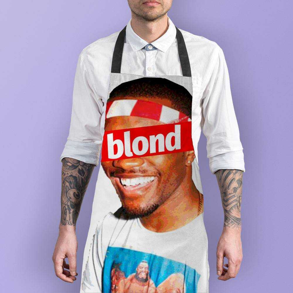 Frank Ocean Apron Blond Blonde Endless Hip Hop Rap Apron Blonded / Blonde / Blond
