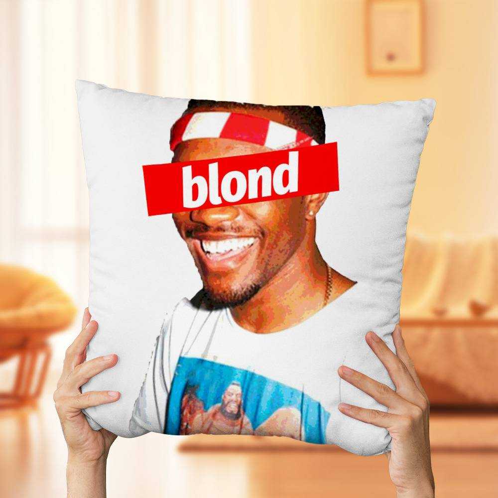 Frank Ocean Pillow Classic Celebrity Pillow Blond Blonde Endless Hip Hop Rap Pillow Blonded / Blonde / Blond