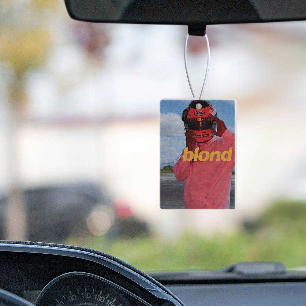 Frank Ocean Car Air Freshener Car Hanging Accessoires Gifts for Frank Ocean Fans Frank Ocean Blond Air Freshener Blonded / Blonde / Blond