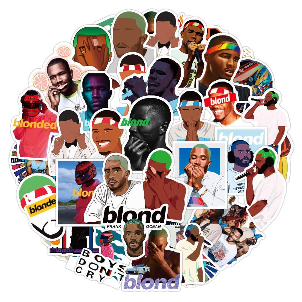 50 pcs Frank Ocean Blonde Sticker#4