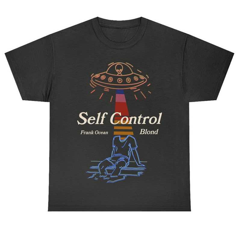 Frank Ocean UFO Self Control Shirt Frank Ocean T-shirt Designer T-shirt#2