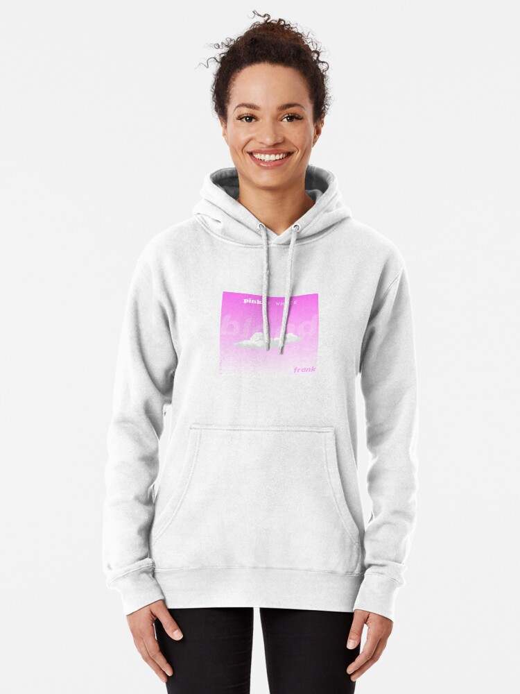 Pink and White Single Cover Hoodie Frank Ocean Hoodie A Unique Gift Idea#3