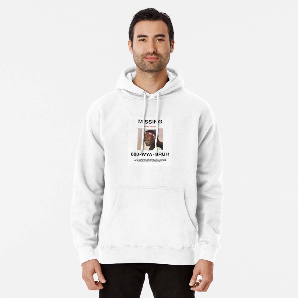 Frank Ocean Hoodie, Frank Ocean Missing Hoodie Highest Quality Hoodie