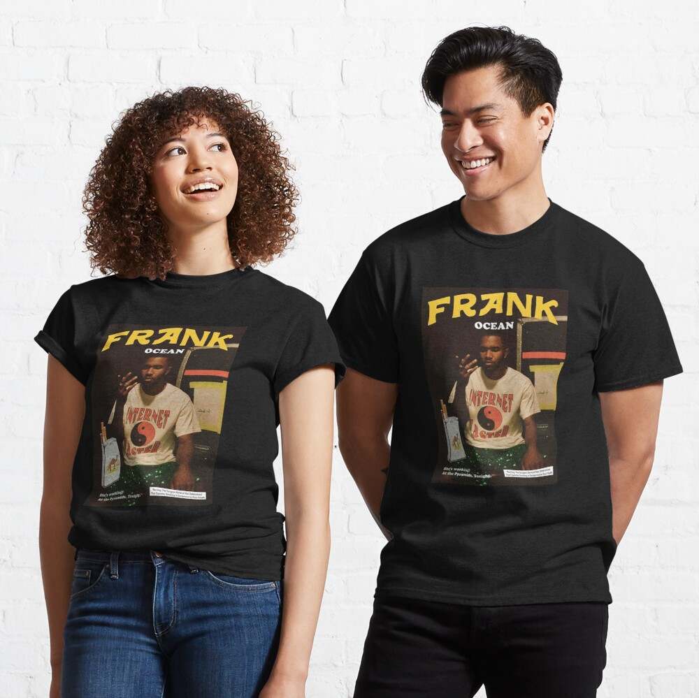 Black She Working Classic T-Shirt Frank Ocean T-shirt Tee Shirt Design#1
