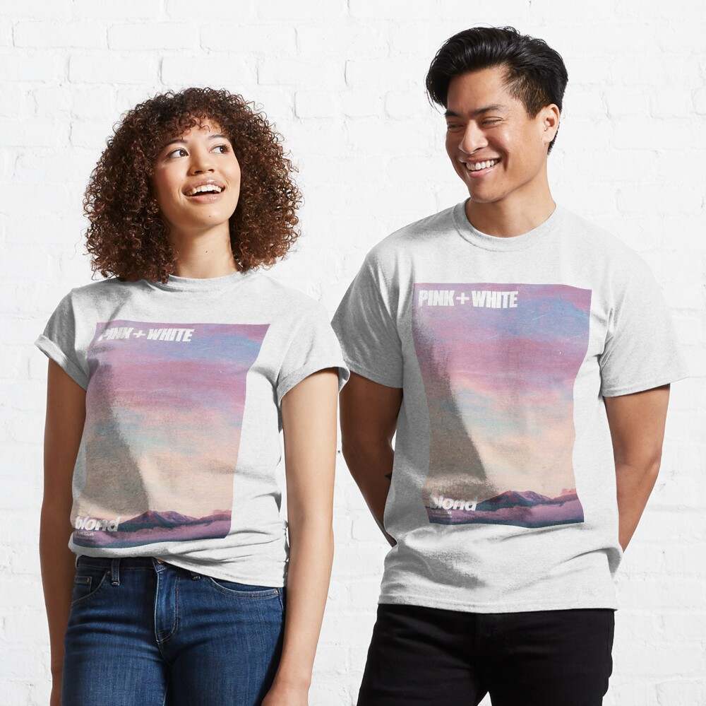 Frank Ocean Blond Pink And White Single Cover T-shirt Frank Ocean T-shirt Designer T-shirt#1