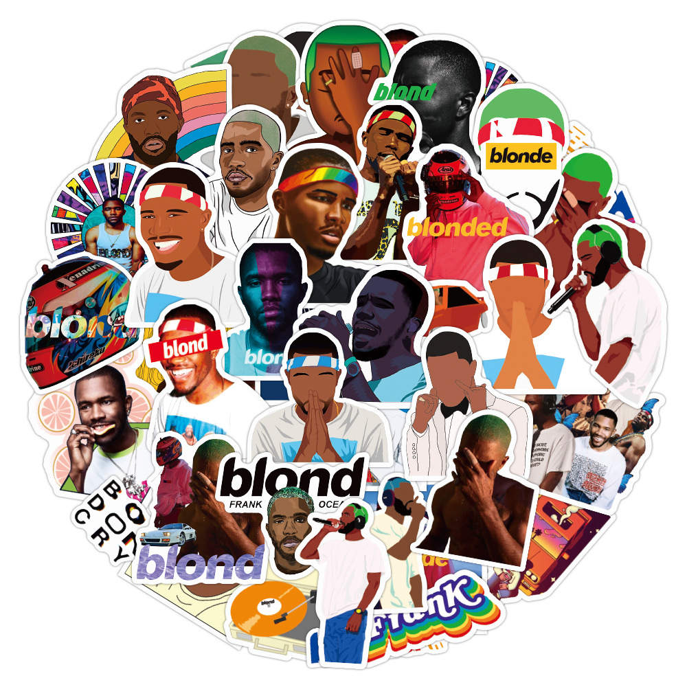 50 pcs Frank Ocean Blonde Sticker Blonded / Blonde / Blond