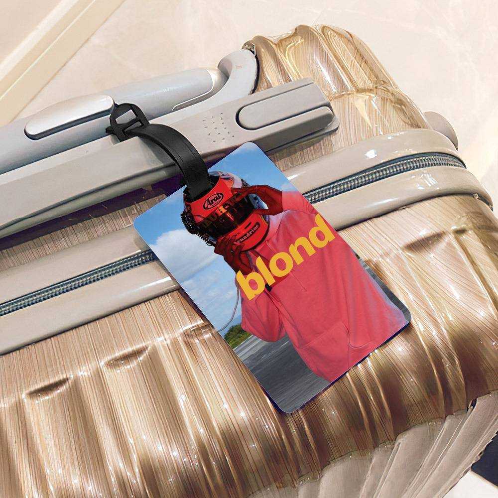 Frank Ocean Luggage Tag Classic Celebrity Luggage Tag Frank Ocean Blond by Frank Ocean Luggage Tag Blonded / Blonde / Blond