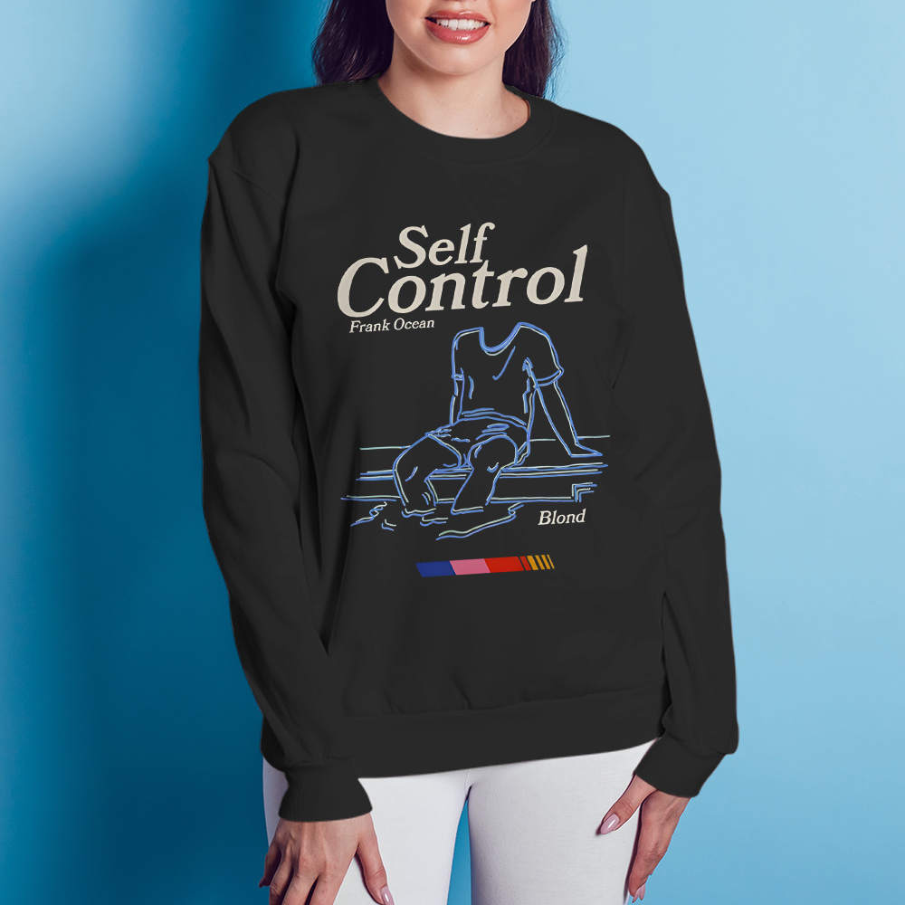 Frank Ocean Self Control Sweatshirt Highest Quality Hoodie Stylish And Comfortable Hoodies Sweatshirts Crewneck