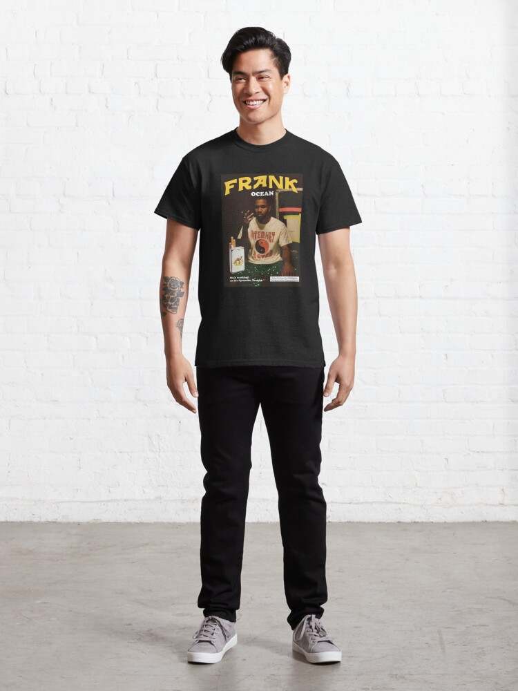 Black She Working Classic T-Shirt Frank Ocean T-shirt Tee Shirt Design#3
