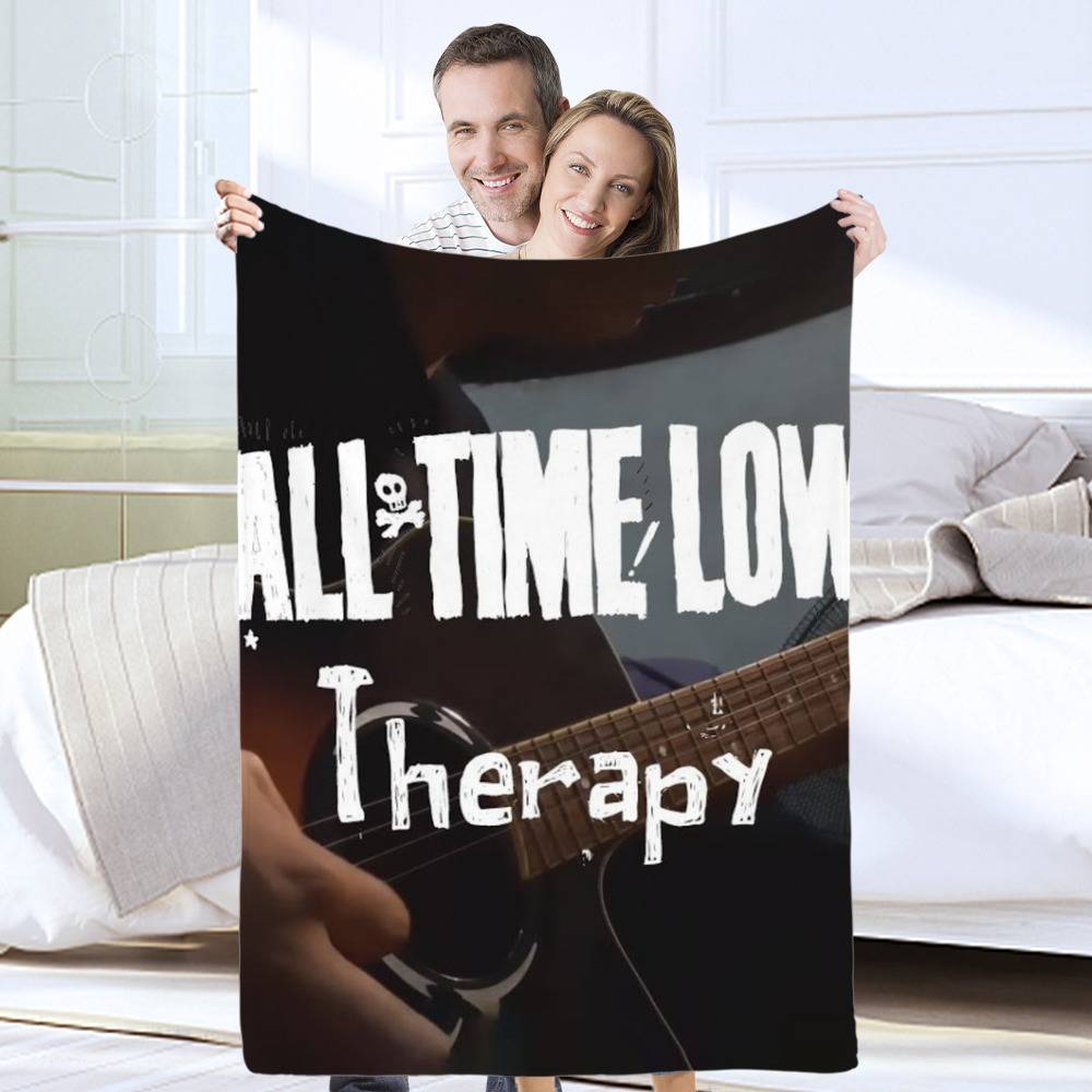 All Time Low Blanket Therapy Blanket rockbandapparel