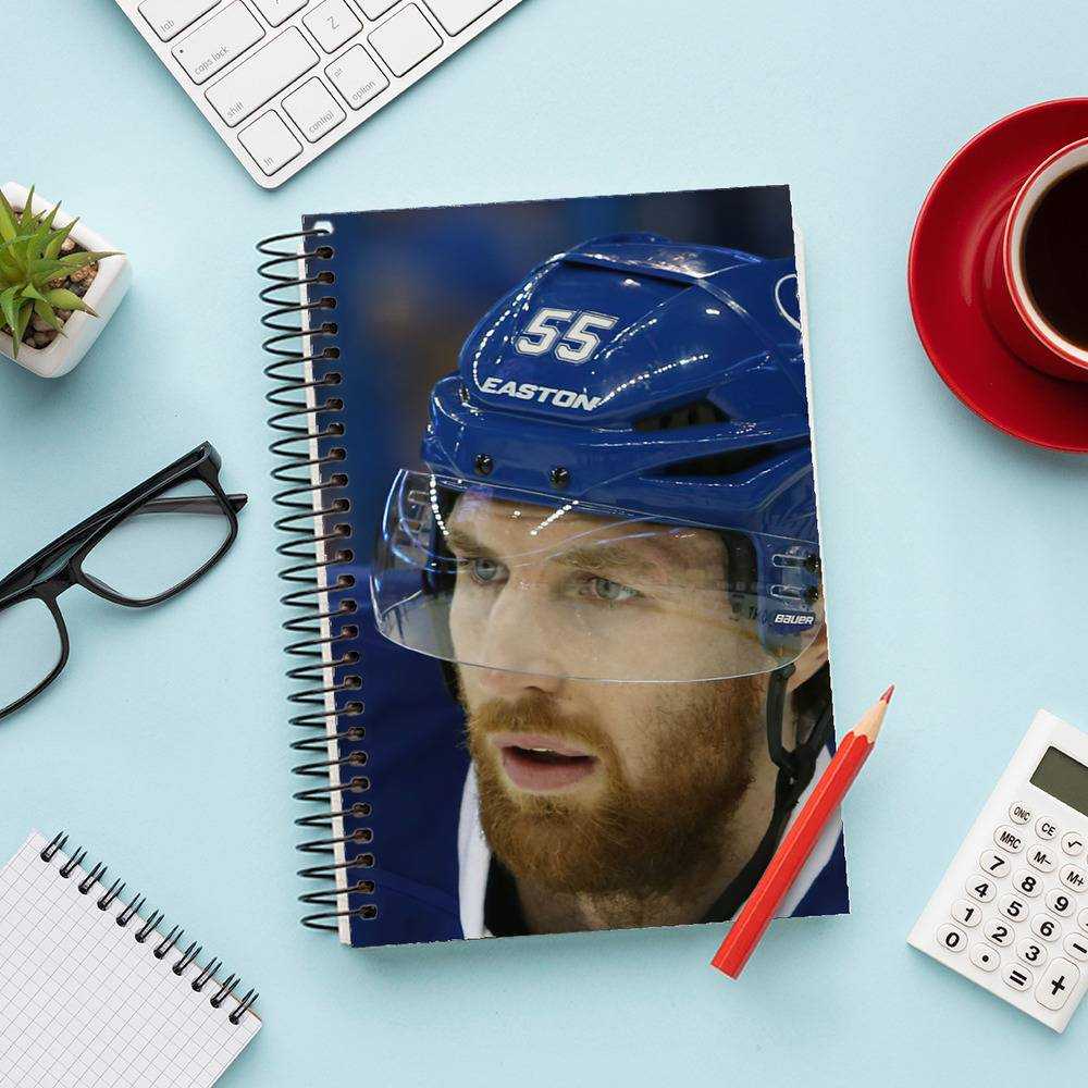 Braydon Price Spiral Bound Notebook Journal Diary Gift for Fans Blue Team Uniform Notebook