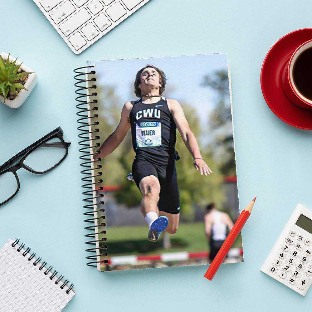 Braydon Price Spiral Bound Notebook Journal Diary Gift for Fans Track and Field Notebook