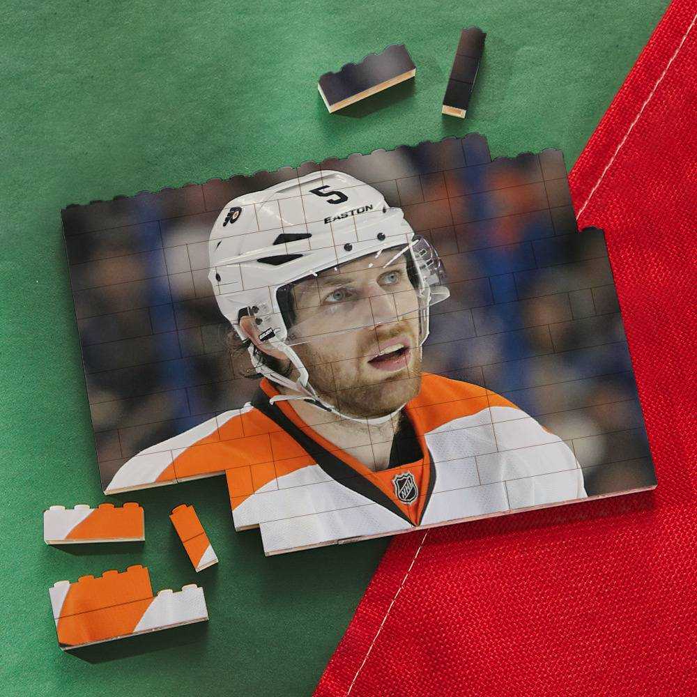 Braydon Price Merch Building Blocks Gift for Fans Ice Hockey Uniform Building Blocks