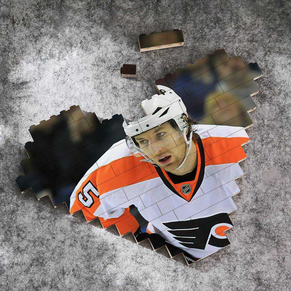 Braydon Price Merch Heart Shape Building Blocks Gift for Fans Trade Block Building Blocks