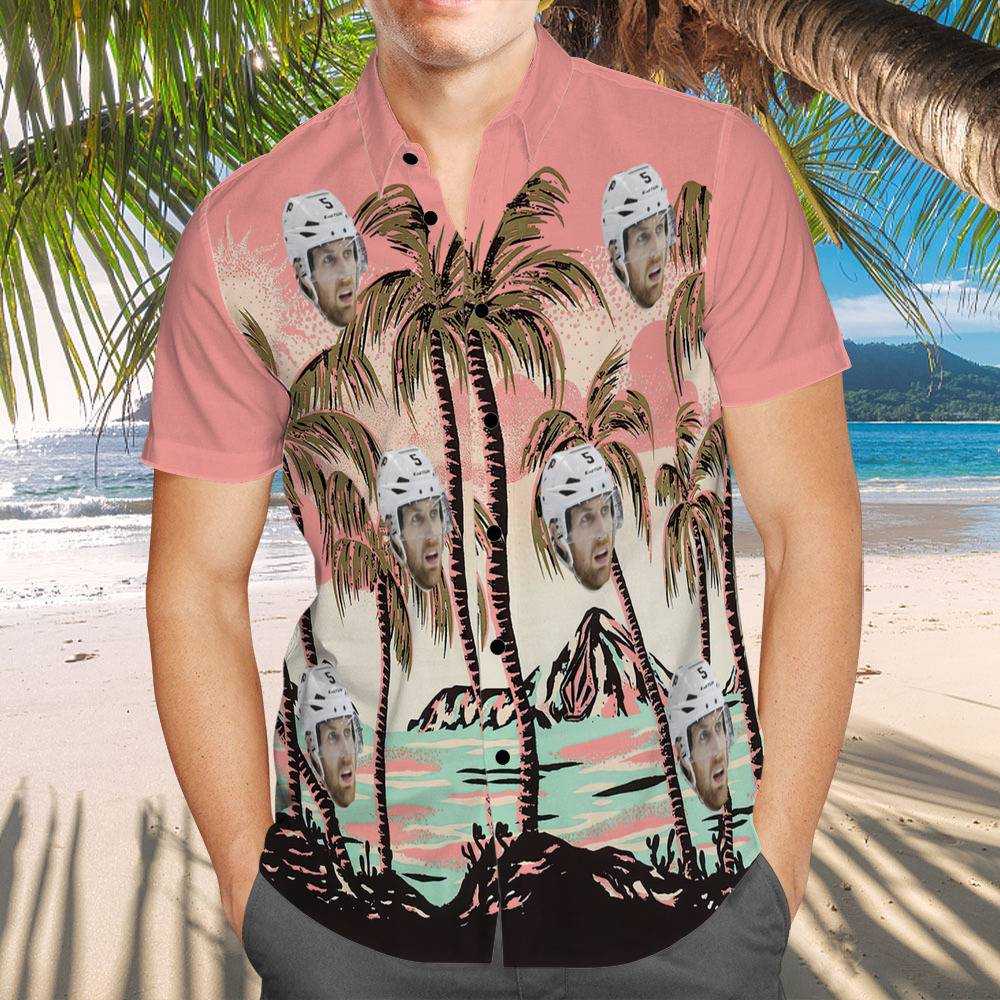 Braydon Price Hawaiian Shirt Pink Coconut Grove Hawaiian Shirt