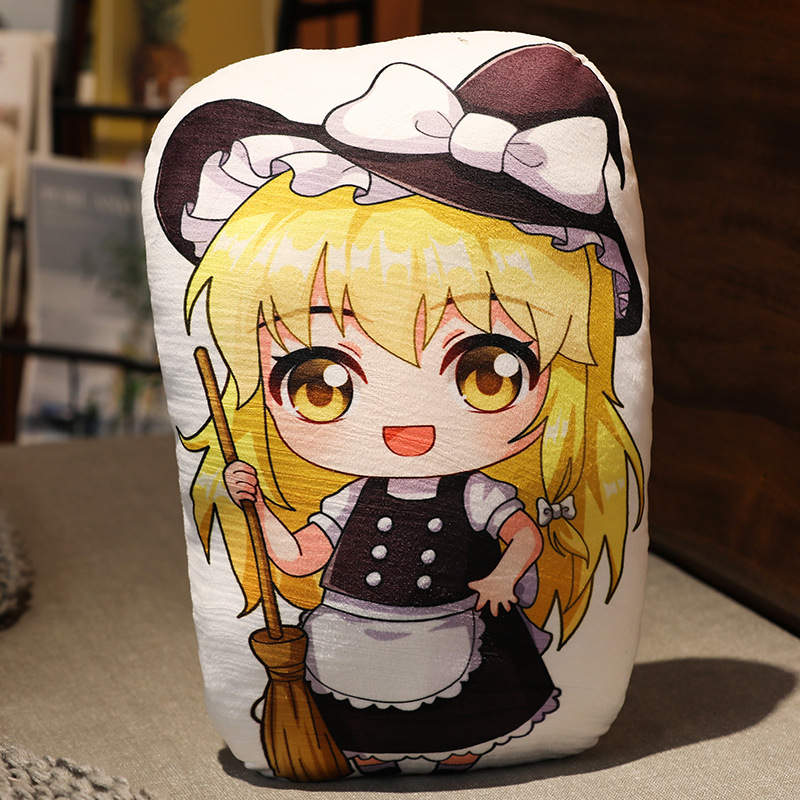 Touhou Project Anime Throw Pillow, Fumo Plush Fun Toy for Kids