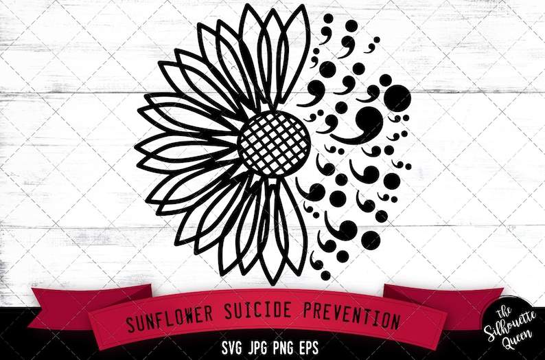 Half Sunflower Svg, Cut Files for Circuit, Digital Download#1