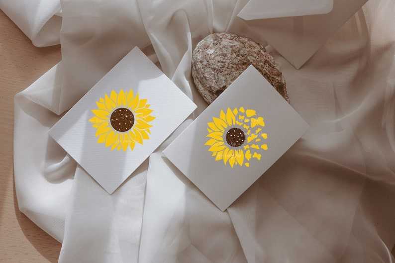 Sunflower Svg, Flower Svg, Sunflower Butterfly Svg, Digital Download#5