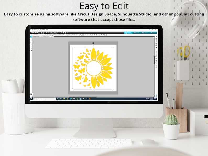 Sunflower Butterfly Svg, Butterfly svg, Sunflower Butterfly for Cricut, Digital Download#3