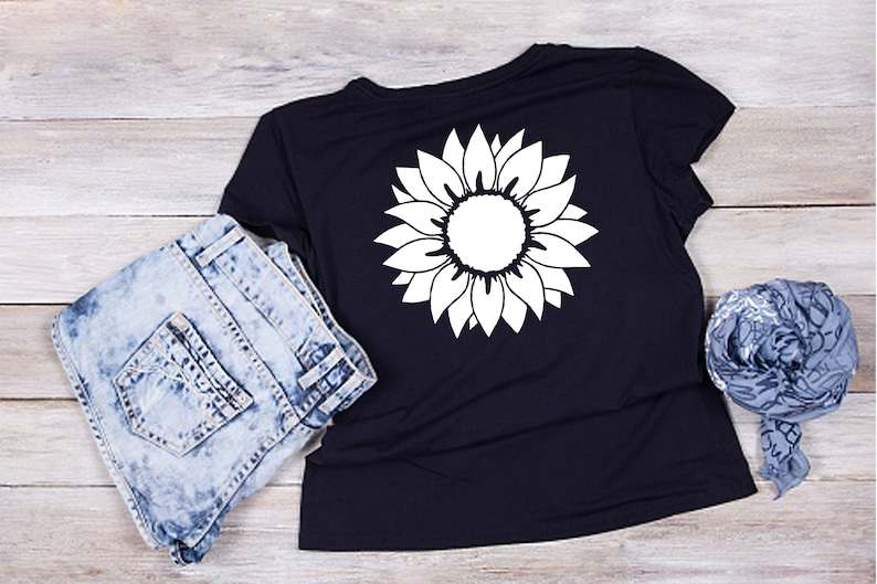 Sunflower Svg Bundle, Sunflower SVG, Flower SVG, Monogram Svg, Digital Download#5