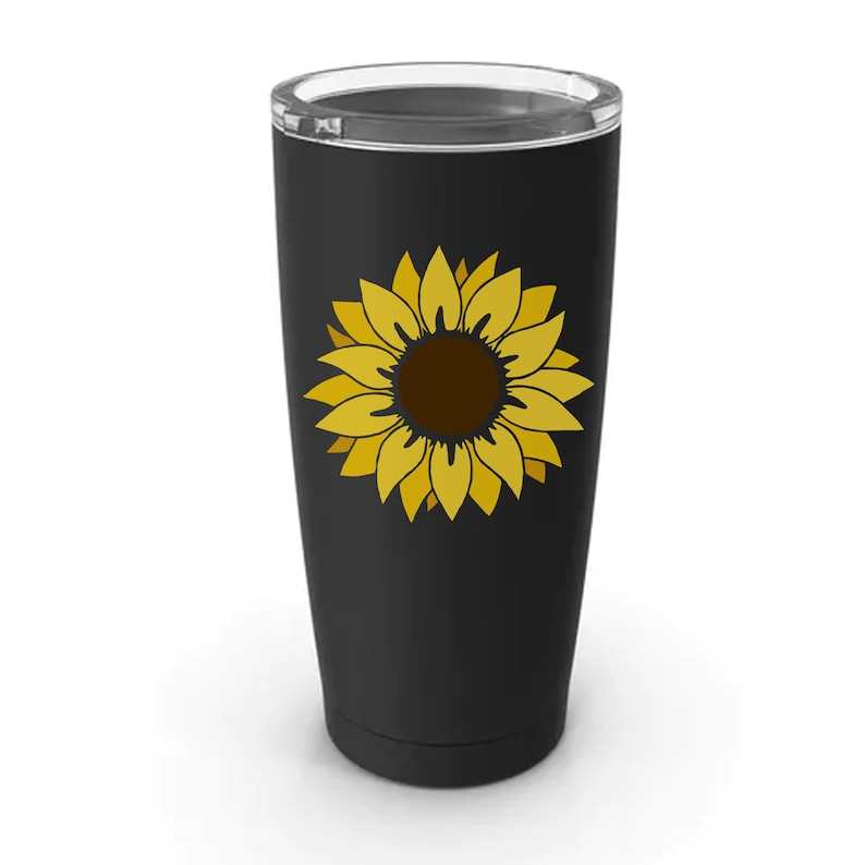 Sunflower Svg Bundle, Sunflower SVG, Flower SVG, Monogram Svg, Digital Download#3