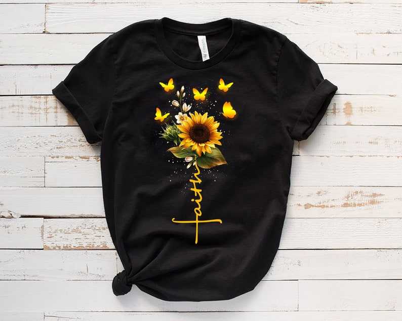 Faith Sunflower Png High Quality Perfect for your Design