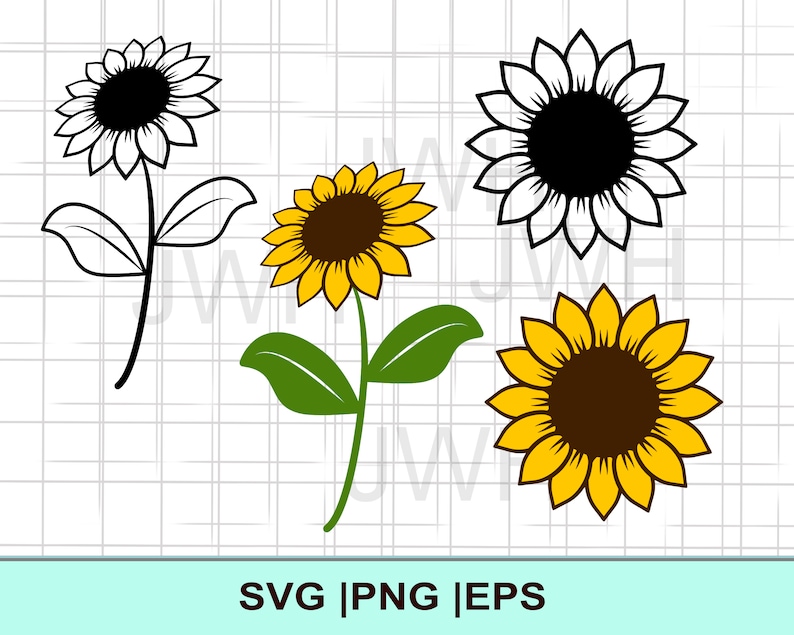 Sunflower Svg | sunflowersvg.store