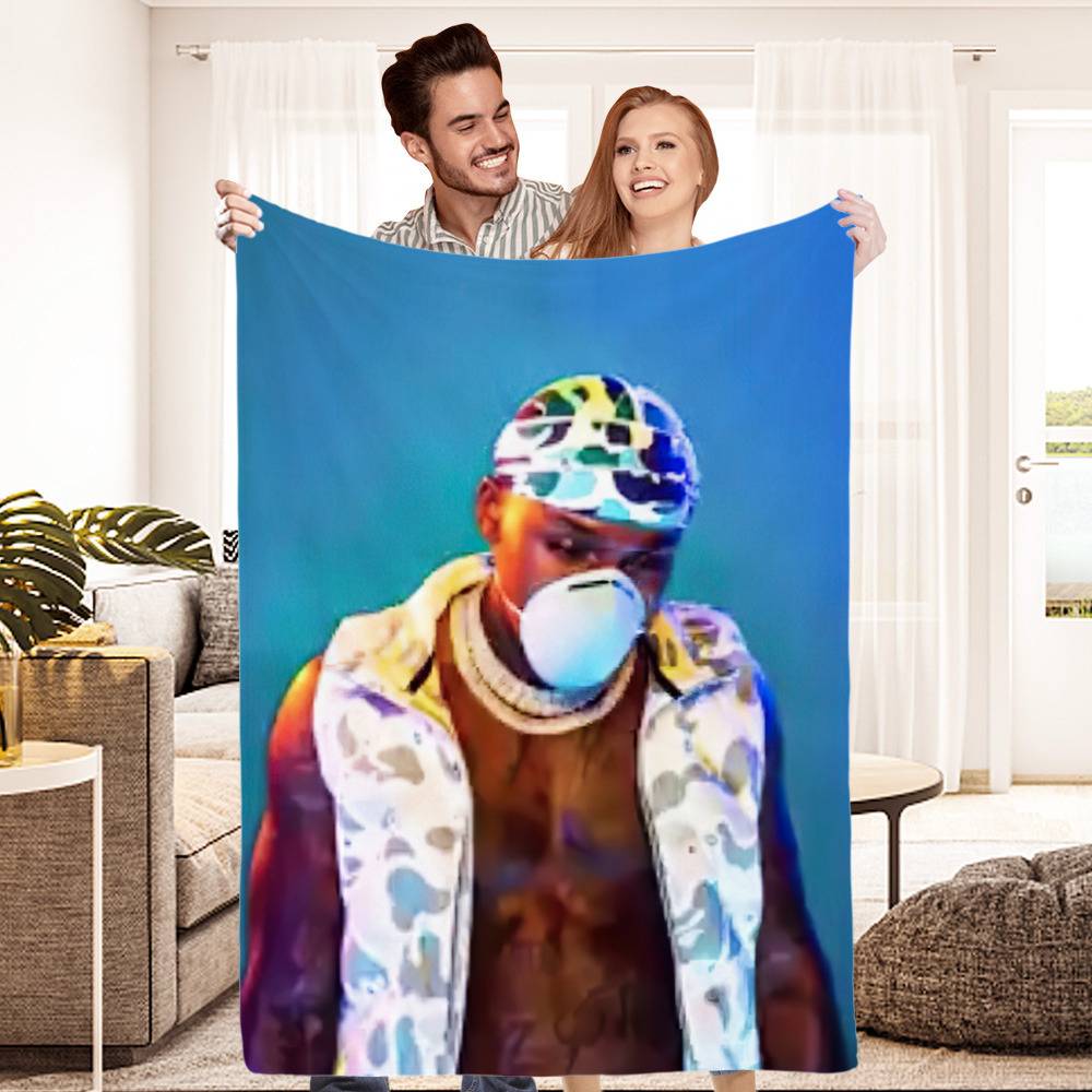 Dababy #1 Fleece Blanket by Legi Gura - Pixels
