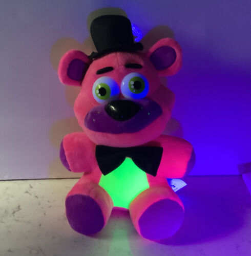 Five Nights at Freddy FNAF 10 Inch Neon Pink Foxy Stuffed Plush Toy